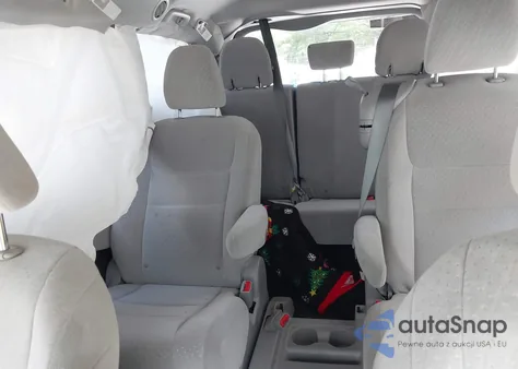 2020 Toyota Sienna Le из США, поврежденный, VIN 5TDKZ3DCXLS059272